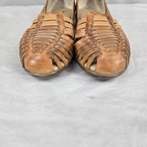 Footsmart Tejidas Tampa Women's Slip On Shoes Leather Brown Size 9 M COMFY - Picture 5 of 8